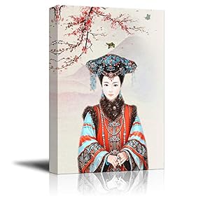 Chinese Classical Beauty Painting Wall Bedroom Living Room