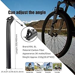 RXL Carbon Fiber MTB Seatpost Offset