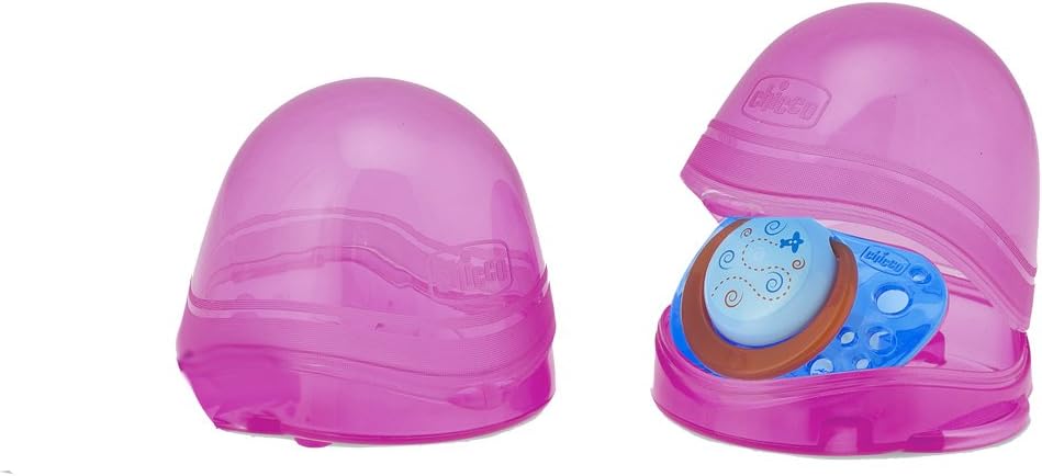 Chicco 2 Dummy Box (Pink), 1 Stück (1er Pack) - Image 4