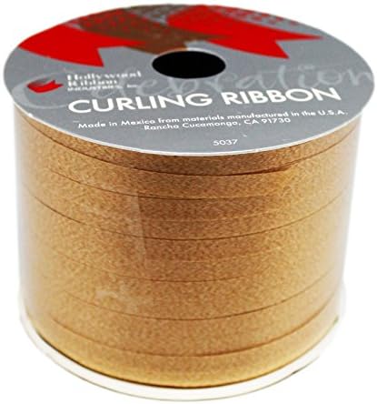 Hollywood Ribbon Industries Tan Colored Curling Ribbon
