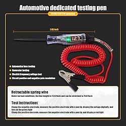 Fogfar Pack-1 Car Test Light, 3V/3V/6V/12V/24V Car