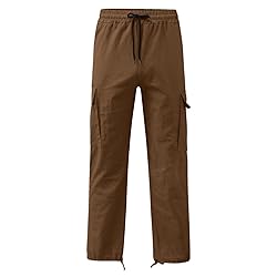 Oversized Cargo Pants for Men Black Men Cargo Pants
