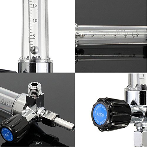 CO2 Carbon Dioxide Pressure Reducer Reducing Valve Flowmeter 1-25L/min