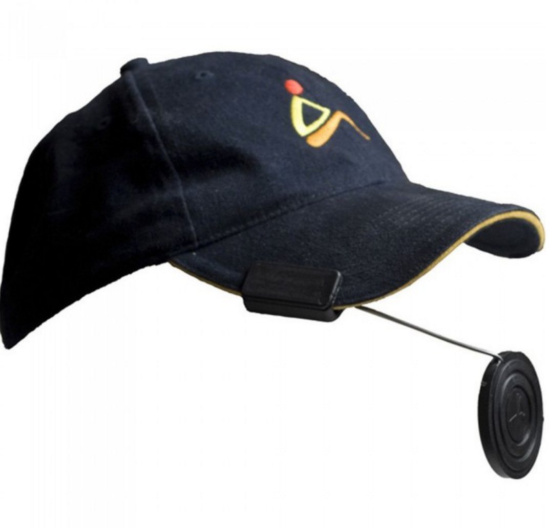 Coxmate Cap-Mounted Sculler's Mirror Rear View Mirror for Rowing and Sculling Right on Your Hat- Full & Wide Back View For Your Rowing Safety