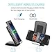 Fast Wireless Charger Galaxy S8, S8 Plus, S7, S7 Edge, S6 Edge Plus, Note 5 - Peyou 10W Qi Wireless Charging Stand for Samsung Galaxy S8/S8 Plus/S7/S7 Edge/S6 Edge Plus/Note 5 - No AC Adapter