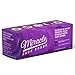 Miracle FACE ERASE Makeup Remover Cloth 2-Pack – Reusable Microfiber Face Cloths with 6 Hair Ties – Use With Water – Washable, Sensitive Skin Friendly Makeup Eraser (2 Count, Purple)