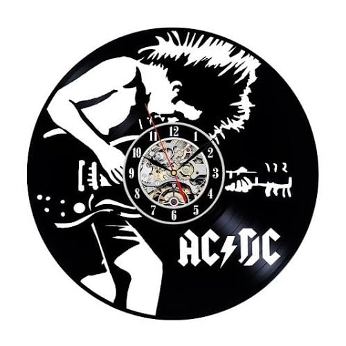 AC/DC Vinyl Clock - Wall Of Clocks