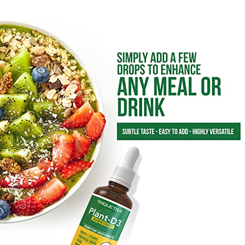 PlantD3 Organic Vitamin D3 5000 IU Vegan, Max Strength Sublingual