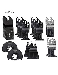 Cuchillas de sierra multiherramienta oscilantes para metal, madera, multiherramienta oscilante, liberación rápida, compatible con Fein Multimaster Porter