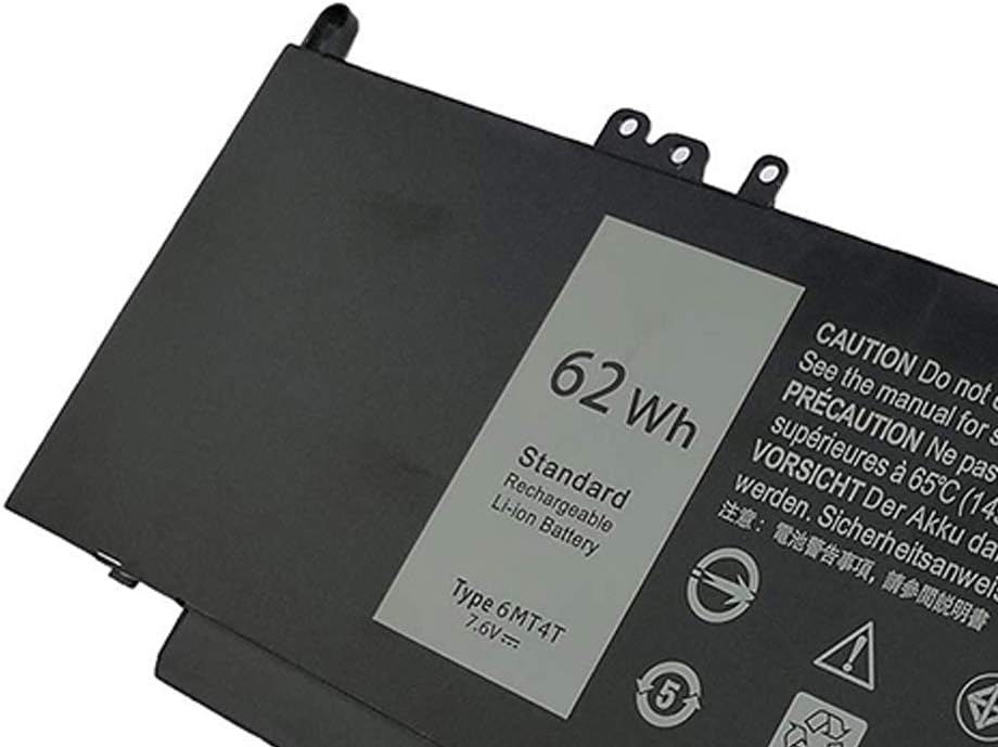 Amsahr Replacement Battery with Mini Optical Mouse for DELL 6MT4T/LATITUDE 15 5000/E5470/E5570/14-E5470/14 5000 - Image 4