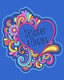 Sticker Albums: Blank Permanent Sticker Book