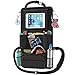 FORTEM Car Back Seat Organizer Insulated Pockets | Backseat Organizer for Kids | iPad/Tablet Holder| Protects Seats & Keeps Car Organized | Black 600D Nylon Material | Bonus Safety Hammer
