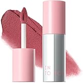 INTO YOU Airy Moisture Lipstick for Women, Long Lasting Matte Finish Lip Mud, High Pigment Color Lip Makeup, Hydrating Lightweight Mousse Texture for Women, C102 Frosted Plum