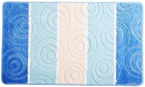 Gokyildiz 3 Tlg Luxus Badezimmergarnitur 100x60cm Avantgarde Wc Badematte Badvorleger Hellblau Amazon De Kuche Haushalt