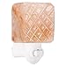 GRDE Salt Lamps Himalayan Natural Crystal Rock Salt Stone Lamp Night Light with Cordless Holder (Cube)