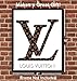 Louis Vuitton Logo Unframed Wall Art Print - Makes a Great Gift for Fashion Lovers and Designers - Perfect for Bedroom, Living Room, Office - Chic Home Decor - Ready to Frame (8x10) Vintage Photo