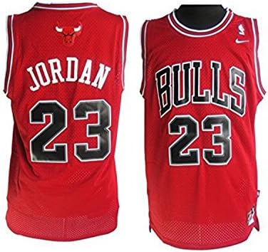NO.23 Men's Jordan Mesh Red Basketball Jersey X-Large