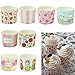 Delight eShop 50Pcs Paper Cake Cup Cupcake Cases Liners Muffin Dessert Baking Wedding Party