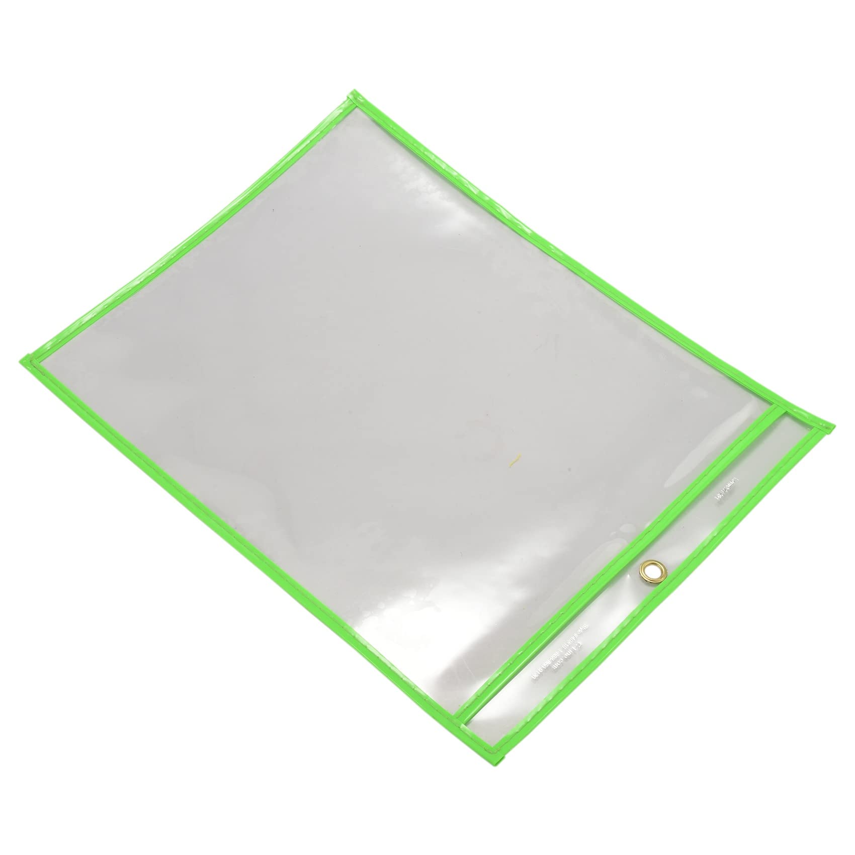 Plomevry 30 Multicolored Dry Erase Pockets,Oversize 10 X 13 Pockets,Perfect for Classroom Organization,Reusable Dry Erase Pockets,Teaching Supplies,30 Pack