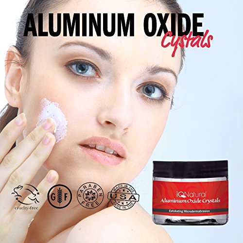 Premium Microdermabrasion Crystals Face Scrub | DIY Spa Micro Dermabrasion Skin Exfoliation with 120 Grit Pure White Aluminum Oxide | Face Exfoliator Minimize Pores, Wrinkles, Acne Scars - 4oz