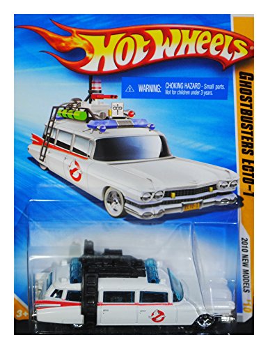 HOT WHEELS 2010 NEW MODELS 25 OF 44 GHOSTBUSTERS ECTO-1 WHITE WAGON