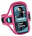 Armband for iPhone SE, 5, 5s, 5c & iPod touch 6, 5 - Great for Running, Jogging & Sports – Ultra Reflective, Sweat-Resistant Design [Pink]