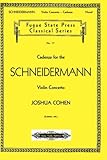 Cadenza for the Schneidermann Violin Concerto (Fugue State Press Classical)