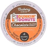 Dunkin Donuts Bakery Series Chocolate Glazed Donut Flavored Coffee K-Cups For Keurig K Cup Brewers - 32 Pack