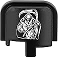 MyGunArts Laser Engraved Anodized Aluminum Rear Cover Slide Back Plate for 9mm .40 Taurus G2C, G3, G3XL, G3C, G2S, G3S, Millennium PT111-G2/PT140 Accessories - Choose Your Design