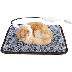 Kasachoy Verwarmingsdeken, instelbare temperatuur, waterdichte verwarmingsmat voor huishond