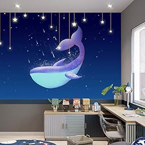 Wall Murals for Bedroom Beautiful Dream World Abstract Removable Wallpaper Peel and Stick Wall Stickers - 66x96 inches