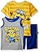 Universal Boys' Toddler Minions 3 Piece Short Set, Yellow, 3T