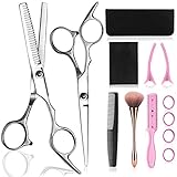 Hair Cutting Scissors kit 6.5" 9pcs Set