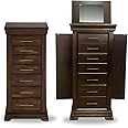 Hives and Honey - Malory Jewelry Storage Organization Armoire, Walnut
