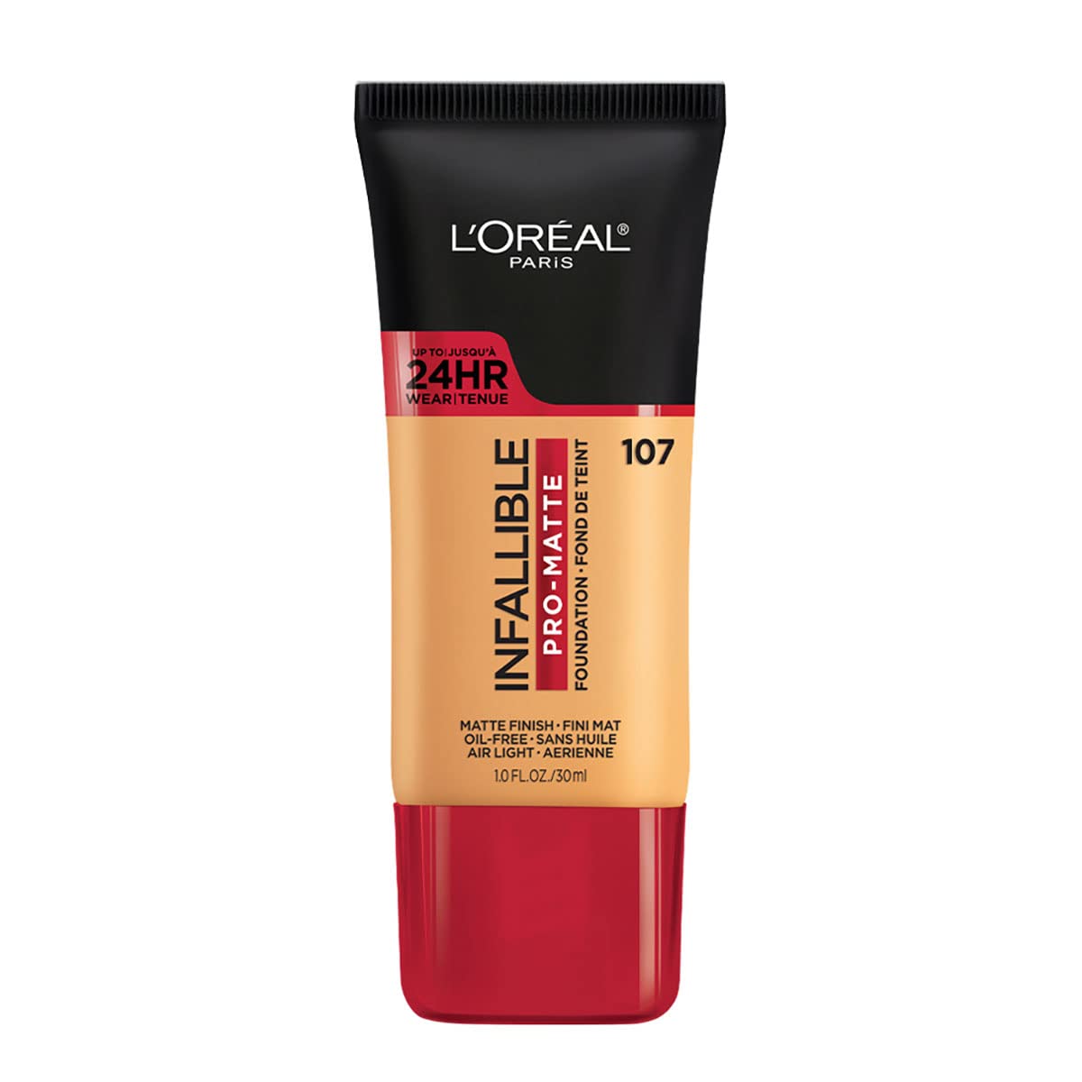 Photo 1 of L'Oreal Paris Cosmetics Makeup Infallible Pro-Matte Liquid Longwear Foundation, Fresh Beige, 1 fl oz