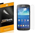 [6-Pack] Supershieldz- High Definition Clear Screen Protector For Samsung Galaxy S4 Active + Lifetime Replacements Warranty [6-PACK] - Retail Packaging