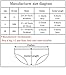 lingirl 7 Pack Womens Invisible Soft Underwear Middle-Waisted Sexy Cotton Healthy Panties 7pack 6 US/M