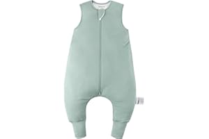 OKAYINN BubblePanda Rayon Made from Bamboo Toddler Sleep Sack with Feet 12-24 Months 0.5 Tog Ultra Soft Toddler Sleeping Sack 1t-2t Baby Sleep Bag Walker Wearable Blanket with Legs 2-Way Zipper Lightweight