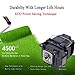 EWO'S HC3500 Projector Lamp Bulb for Epson PowerLite Home Cinema 3500 3100 3000 3600e 3700 3900 ELPLP85 Replacement Projector Lamp Bulb