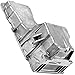 APDTY 375246 Engine Oil Pan Assembly w/Drain Plug (Aluminum, 4.8L 5.3L 6.0L LS Engine; Replaces 12579273, 11562588, 264315, GMP53A)