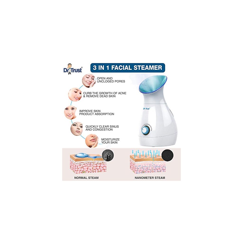 Dr Trust 3in1 Facial Steamer Vaporizer & Humidifier