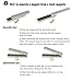 6Pcs Neodymium Bar Magnet, DIY, Construction, Science, Craft and Office Strong Rare Earth Metal Neodymium Magnets - 60 x 10 x 3 mm