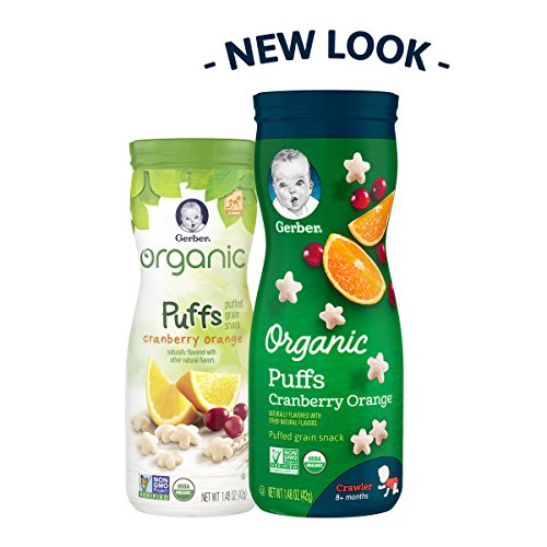 gerber organic puffs