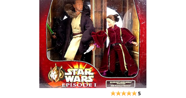 Amazon Com Star Wars Qui Gon Jinn Queen Amidala Defense Of Naboo 2000 Portrait Edition Toys Games Amazon Com Star Wars Qui Gon Jinn Queen Amidala Defense Of Naboo 2000 Portrait Edition Toys Games