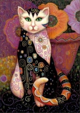 DIY 5D Diamond Painting Kit Full Drill, Cute cat Crystal Rhinestone Full Diamond Embroidery Pictures Arts Craft for Home Wall Decor