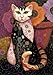 DIY 5D Diamond Painting Kit Full Drill, Cute cat Crystal Rhinestone Full Diamond Embroidery Pictures Arts Craft for Home Wall Decor