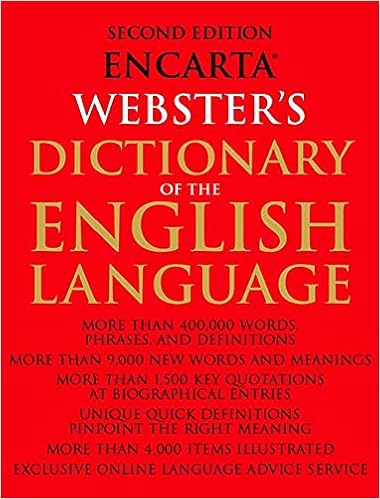 Buy Encarta Webster S Dictionary Of The English Language Second Edition Book Online At Low Prices In India Encarta Webster S Dictionary Of The English Language Second Edition Reviews Ratings Amazon In