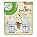 Air Wick plug in Scented Oil 2 Refills, Cold Stone Creamery Vanilla Bean , (2x0.67oz), Essential Oils, Air Freshener