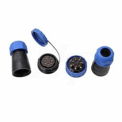 HangTon TY28 7 Pin 25A Bulkhead Dust Poof Connector