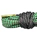 FUNANASUN 2-Pack Gun Bore Snake Rifle Shotgun Gun Cleaning Boresnake for 9mm 5.56mm .223 .22 .308 12Ga .45 .50 30-06 and Others (Choose More Calibers)